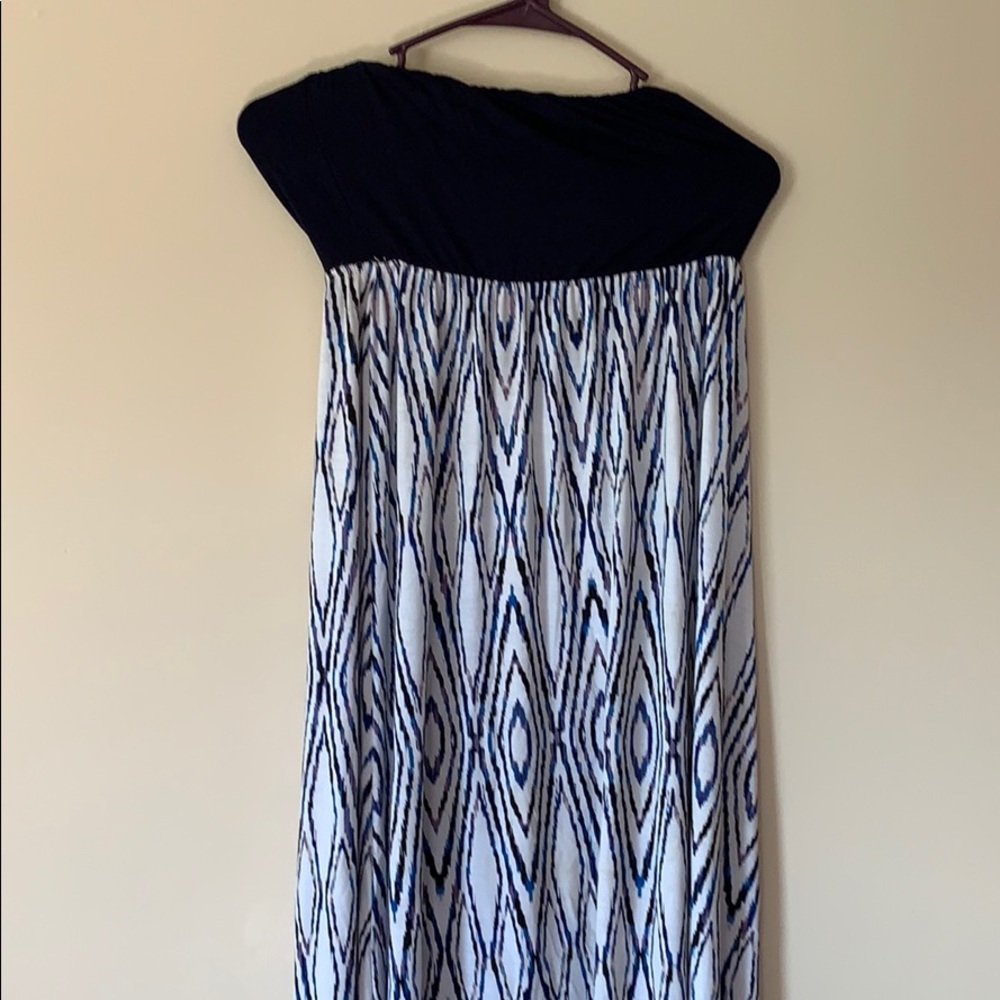 Tube top maxi dress